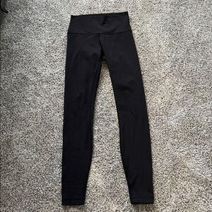 Lululemon Wunder Under Hi-Rise Tight (Full-On Luon 28") black leggings size 6